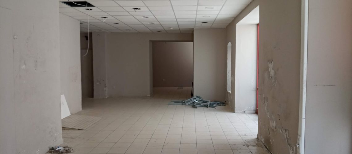 γωνιακό κατάστημα για ενοικίαση κέντρο Ηράκλειο Κρήτης corner shop for rent center Heraklion Crete εικόνα ακινήτου