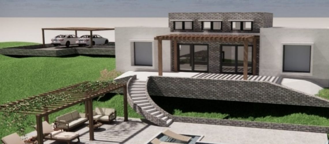 Βίλα Πανόραμα: Απολαύστε τη μαγευτική θέα στη θάλασσα από τη βίλα σας στα Σακτούρια Ρέθυμνο Panorama Villa: Enjoy the magnificent sea view from your villa in Saktouria Rethymno εικόνα ακινήτου