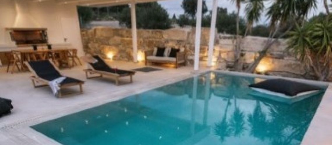 Μοντέρνα μονοκατοικία εξαιρετικής κατασκευής με πισίνα Καμηλάρι Ματάλων Modern detached house of excellent construction with swimming pool Kamilari Matalon εικόνα ακινήτου