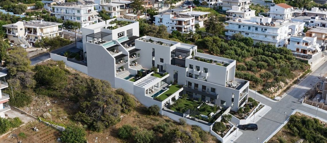 Χανιά: Πολυτελή Διαμερίσματα με Ιδιωτική Πισίνα, Πανοραμική Θέα Chania: Luxury Apartments With Private Pool, Panoramic View εικόνα ακινήτου