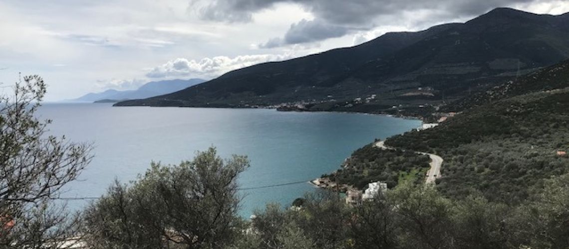 Έκταση οικοδομήσιμη με θέα το απέραντο γαλάζιο Ξηροπήγαδο Αρκαδία Buildable area overlooking the vast blue Xiropigado Arcadia εικόνα ακινήτου