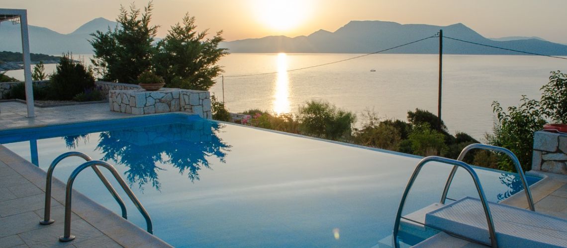 Πώληση βιλών σε μαγευτικό κόλπο Λιμονάρι Μεγανήσι Λευκάδα Villas for sale in the enchanting bay of Limonari Meganisi Lefkada εικόνα ακινήτου
