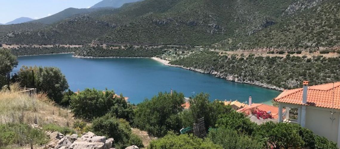 Πωλείται οικόπεδο οικοδομήσιμο με θέα Αρκαδικό Χωριό Κυνουρία Buildable plot for sale overlooking Arkadiko Village Kynouria εικόνα ακινήτου