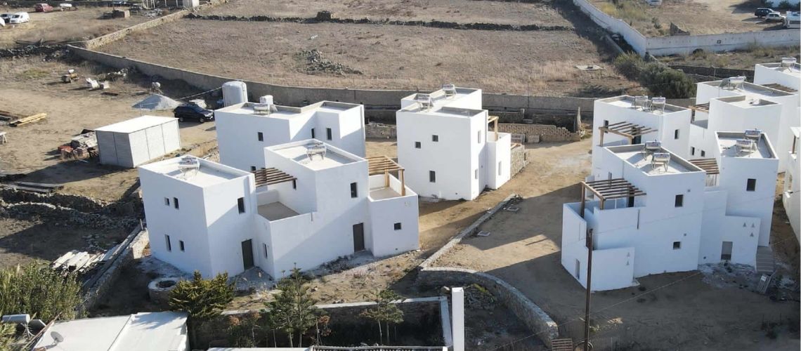 Πωλούνται διαμερίσματα και βίλες Άνω Μερά Μύκονος Apartments and villas Ano Mera Mykonos for sale εικόνα ακινήτου