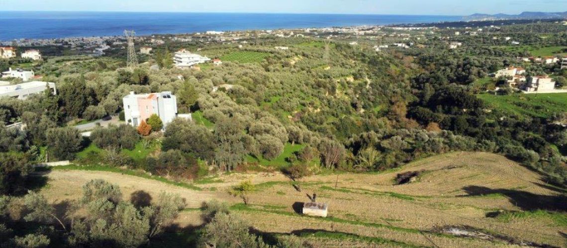 Ρουσσοσπίτι Ρέθυμνο οικόπεδο με εκπληκτική θέα θάλασσα, ιδανικό για την κατοικία των ονείρων σας Roussospiti Rethymno plot with stunning sea views, ideal for the home of your dreams εικόνα ακινήτου