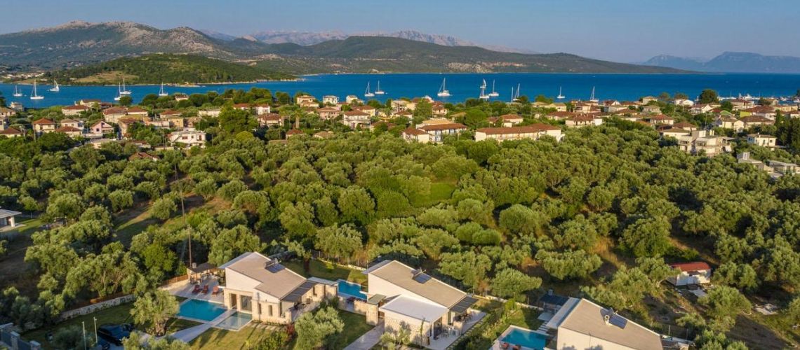 Πολυτελείς Βίλες προς Πώληση με Θέα και Σύγχρονη Αρχιτεκτονική Λυγιά, Λευκάδα Luxury Villas for Sale with Views and Modern Architecture Lygia, Lefkada εικόνα ακινήτου
