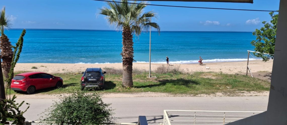 Πωλείται μεζονέτα δίπλα στο κύμα με φανταστική θέα θάλασσα Βράχος Πρέβεζα Maisonette for sale next to the sea with fantastic sea view Vrachos Preveza εικόνα ακινήτου