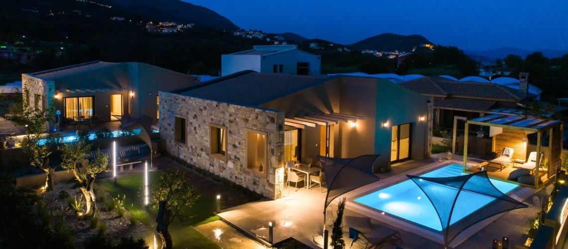 Πωλείται πολυτελή μονοκατοικία σε πανέμορφο περιβάλλον Βάλτος Πάργα Luxurious detached house for sale in a beautiful environment, Valtos Parga εικόνα ακινήτου