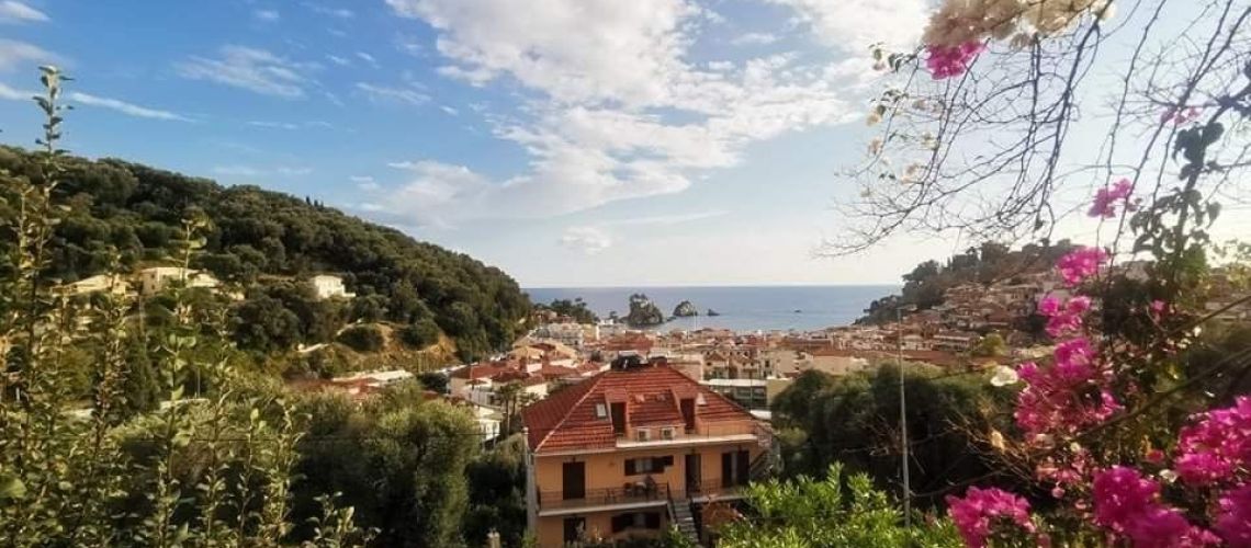 Πωλείται οικόπεδο με υπέροχη θέα θάλασσα & δυνατότητα δόμησης Πάργα Πρέβεζας Plot for sale with wonderful sea view & building potential, Parga, Preveza εικόνα ακινήτου