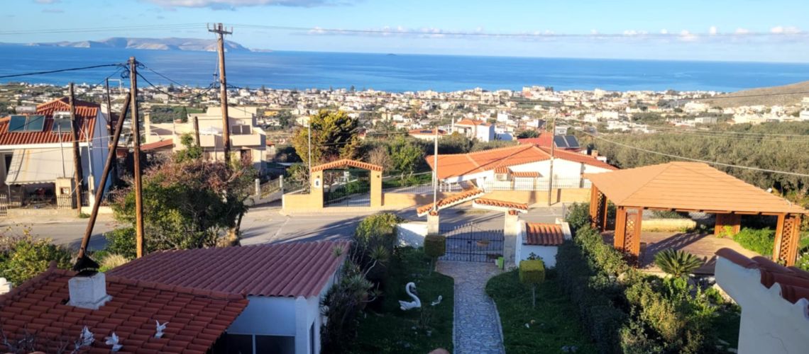 Πωλούνται δύο σπίτια με τζάκι και θέα θάλασσα Κοκκίνη Χάνι Ηράκλειο Κρήτης Two houses for sale with fireplace and sea view, Kokkini Hani, Heraklion, Crete εικόνα ακινήτου
