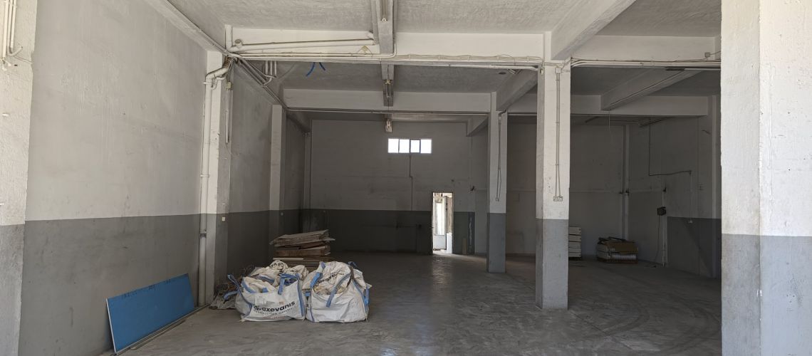 Ενοικιάζεται ισόγειος επαγγελματικός χώρος Ξηροπόταμος Ηράκλειο Κρήτης Ground floor commercial space for rent Xiropotamos Heraklion Crete εικόνα ακινήτου