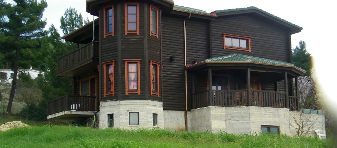 Πώληση ξύλινη μεζονέτα με ζεστή ατμόσφαιρα Κάλαμος Αττικής Sale wooden maisonette with warm atmosphere Kalamos Attica εικόνα ακινήτου