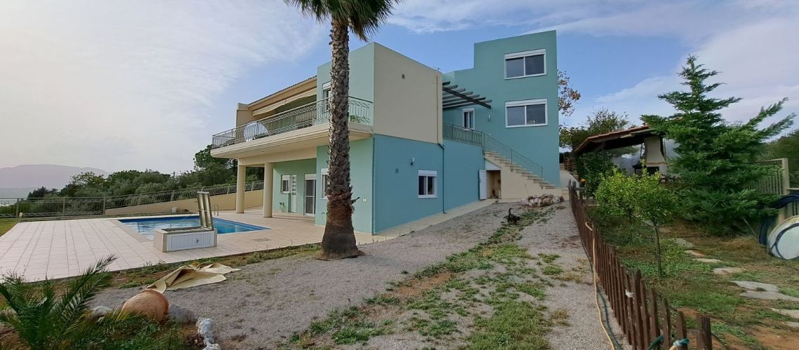 Πωλείται μοναδική κατοικία με πισίνα και μαγευτική θέα θάλασσα Θεολόγος Φθιώτιδας For sale unique house with swimming pool and magnificent sea view Theologos Fthiotida εικόνα ακινήτου