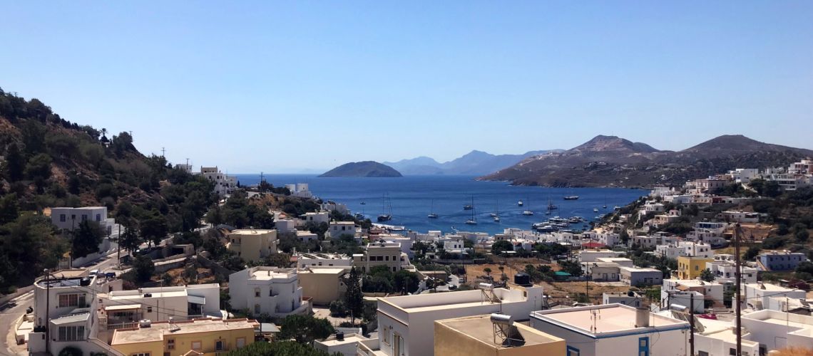 Οικόπεδο για πώληση με πανοραμική θέα θάλασσα Χριστός, Λέρος Plot for sale with panoramic sea view Christos, Leros εικόνα ακινήτου