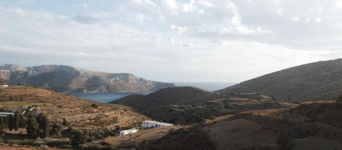 Οικόπεδο με αμφιθεατρική θέα θάλασσα προς πώληση Πλάκες Λέρος Plot with amphitheatrical sea view for sale Plakes Leros εικόνα ακινήτου