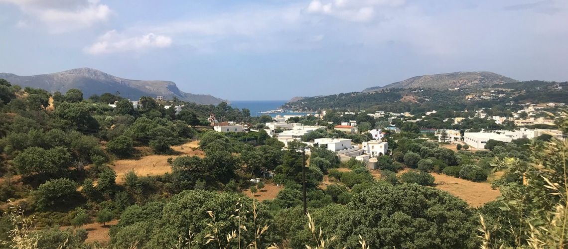Οικόπεδο για πώληση σε ωραία τοποθεσία με Θέα στον κόλπο Λακκίου Λέρος Land for sale in a beautiful location overlooking Lakkio Bay, Leros εικόνα ακινήτου
