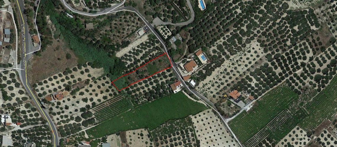 πωλείται χωράφι Πατσίδες Ηράκλειο Κρήτης field for sale, Patsides, Heraklion, Crete εικόνα ακινήτου