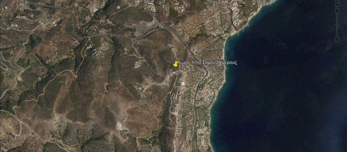 οικοδομήσιμο οικόπεδο με θέα Αγία Πελαγία Ηράκλειο Κρήτης buildable plot with a view of Agia Pelagi εικόνα ακινήτου